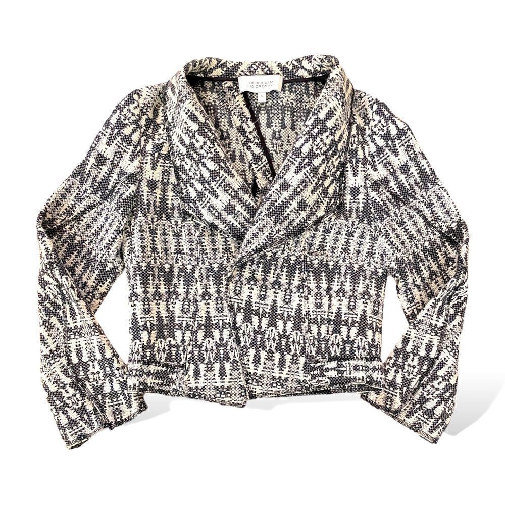 Derek Lam 10 Crosby Open Back Lightweight Jacket |Size:6|